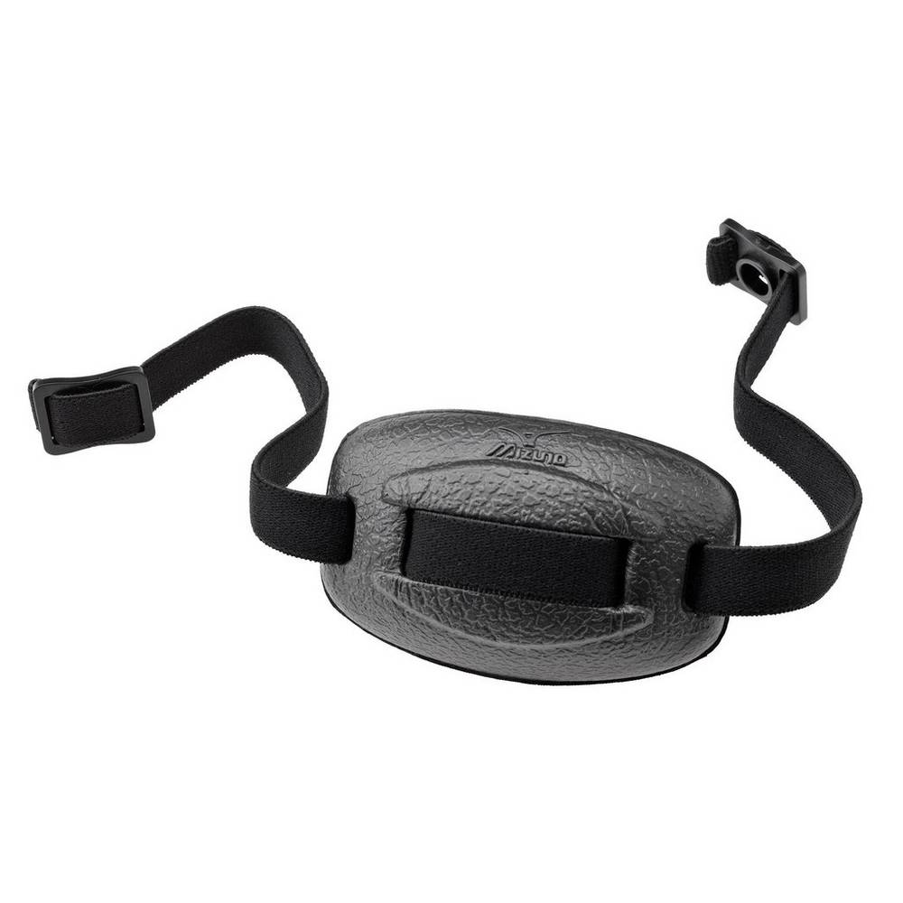 Mizuno Padded Chin Strap for Batting - Erkek Kask - Siyah Türkiye (NWYTVR-745)